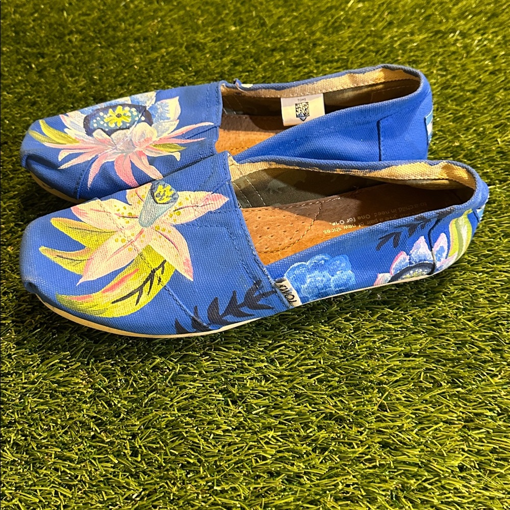 Women’s Custom Handpainted Toms Shoes